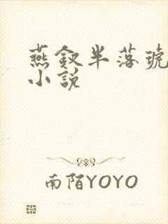 燕钗半落琥珀糖小说封面