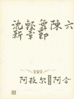 沈轻舞陈六何最新章节