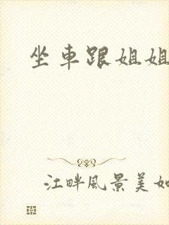 坐车跟姐姐那个