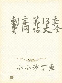 刺客第13季免费网站大全下载观看封面