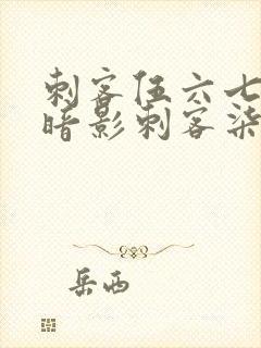 刺客伍六七中的暗影刺客柒