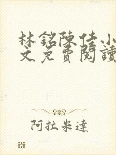 林铭陈佳小说全文免费阅读最新章节