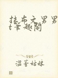 抹布文男男txt笔趣阁封面