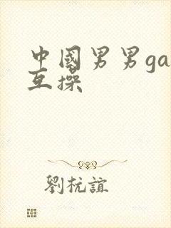中国男男gay互操
