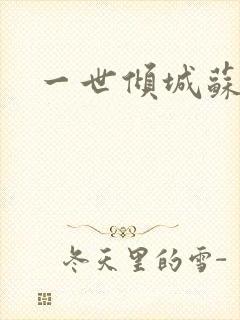 一世倾城苏小暖