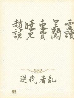 赵晓东吴雪晴小说免费阅读