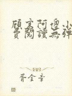 顾寒阿傻小说免费阅读无弹窗