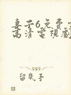 妻子6免费完整高清电视剧在线