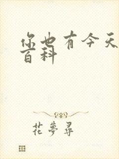 你也有今天百度百科