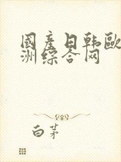 国产日韩欧美亚洲综合网封面