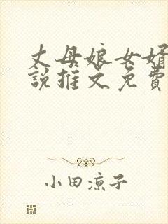 丈母娘女婿的小说推文免费阅读