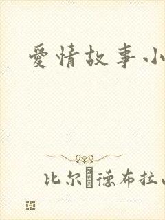 爱情故事小说