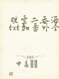 破云二吞海小说txt加番外全篇封面