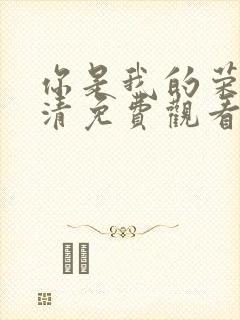 你是我的荣耀超清免费观看电视剧