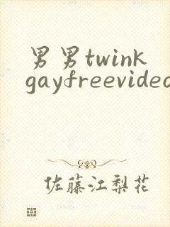 男男twinkgayfreevideo裸体封面