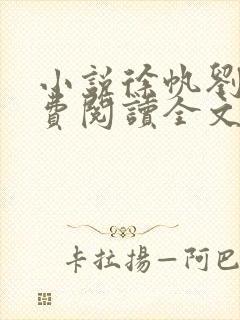 小说徐帆刘雪免费阅读全文