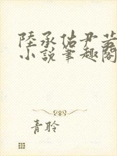 陆承佑尹若心的小说笔趣阁