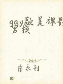 gay欧美裸体男模