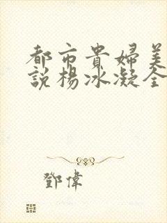 都市贵妇美腿小说杨冰凝全文阅读