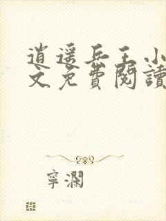 逍遥兵王小说全文免费阅读无弹窗