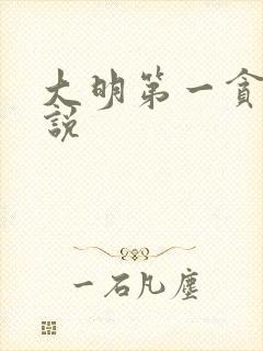 大明第一贪官小说