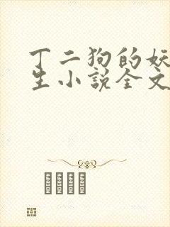 丁二狗的妖孽人生小说全文免费