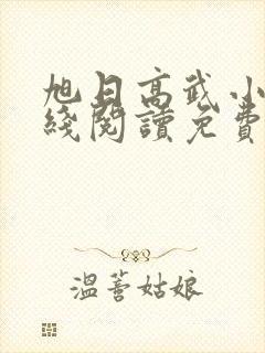 旭日高武小说在线阅读免费无弹窗