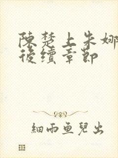 陈楚上朱娜妈的后续章节封面