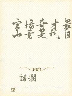 官场奇才最强靠山竟是我自己李霖全文