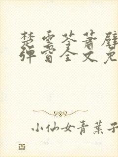 楚云苓萧壁城无弹窗全文免费阅读