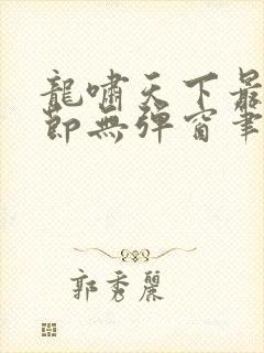 龙啸天下最新章节无弹窗笔趣阁