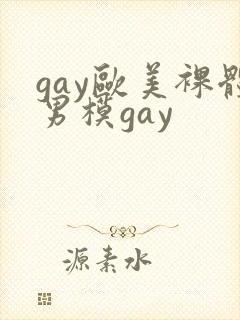 gay欧美裸体男模gay