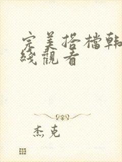 完美搭档韩剧在线观看