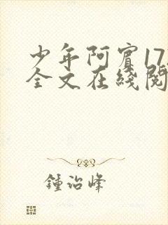 少年阿宾172全文在线阅读