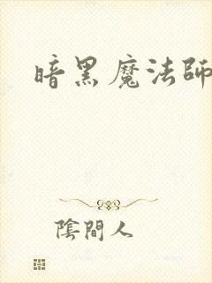 暗黑魔法师封面