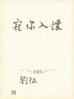 宠你入怀封面