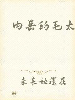 肉岳的毛太浓了封面
