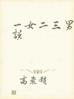 一女二三男事小说