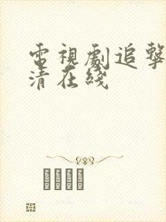 电视剧追击者高清在线封面