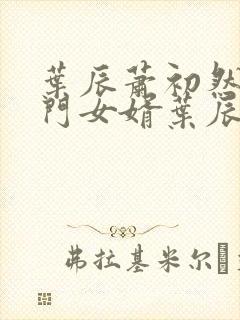 叶辰萧初然 上门女婿叶辰