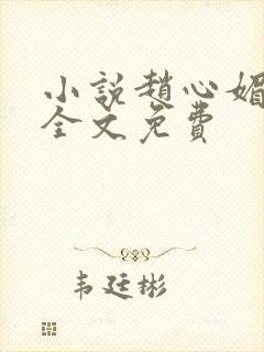 小说赵心媚陈斌全文免费