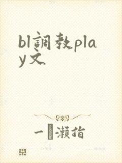 bl调教play文