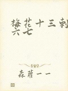 梅花十三刺客伍六七