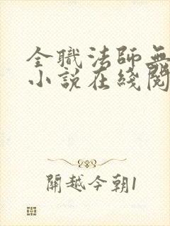 全职法师无删减小说在线阅读封面