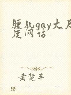 腹肌gay大尺度网站封面