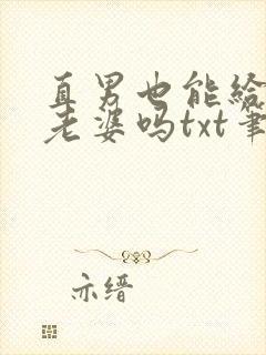 直男也能给人当老婆吗txt笔趣阁