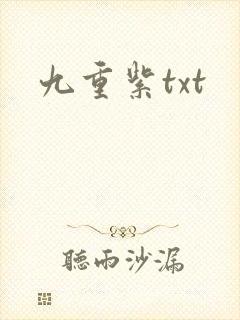 九重紫txt封面