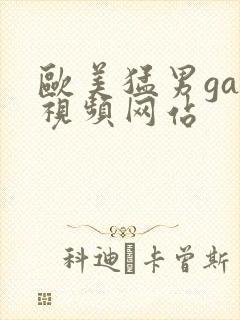 欧美猛男gay视频网站