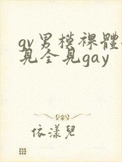 gv男模裸体全见全见gay