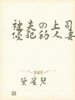 被夫の上司持久侵犯的人妻封面